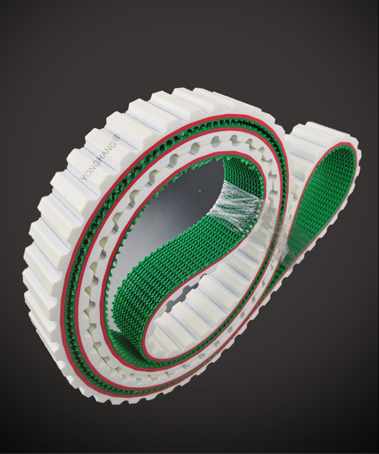 High Friction Pattern Rough Top Antiskid Polyurethane Conveyor Timing Belt 12