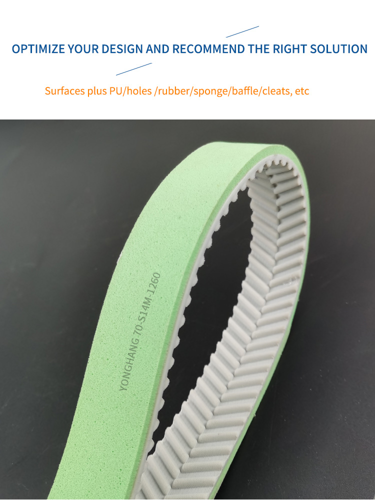 Wholesale Herringbone PU Timing belt for machine tool with good price 13