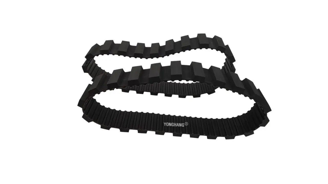 Yonghangbelt Custom Rubber belt Robot Track Drive Belt 1