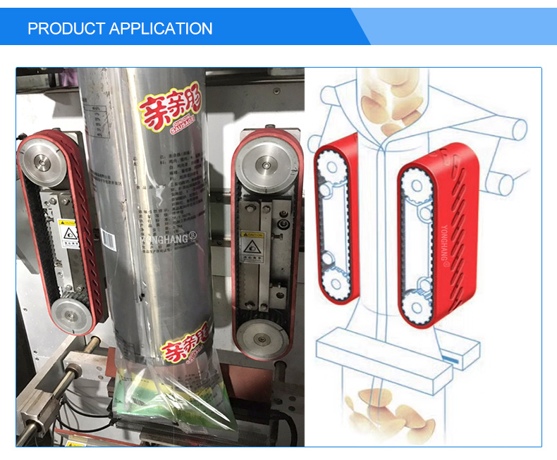 YONGHANG Vacuum Film Pull Down Belt with Punching Hole 6