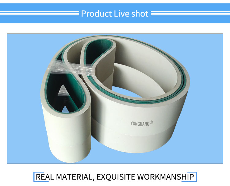 YONGHANG Rubber Drive Belt Traction Belt for Cable Puller Machine 2