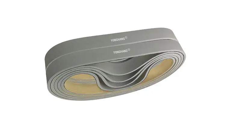 High temperature resistant rubber seamless feeder flat belt for screw capping machine 1