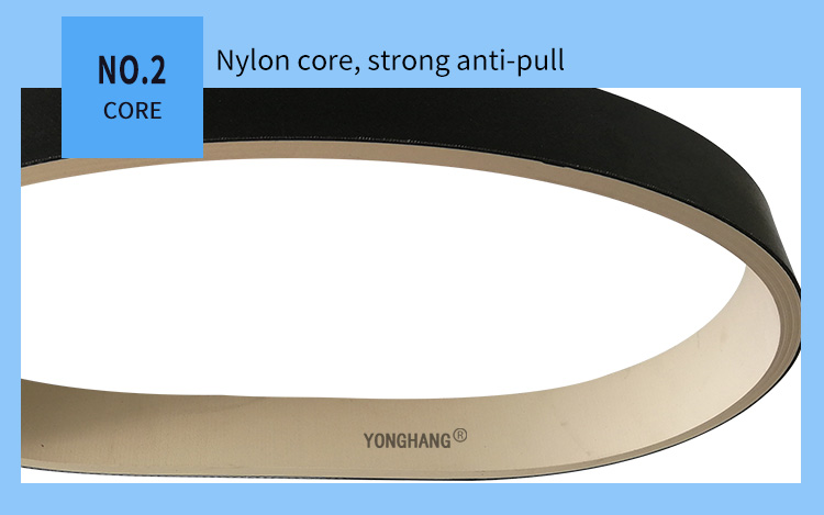 Best Wear-resistant Rubbe Flat Belt for Bamboo Chopsticks Making Machine Supplier 3