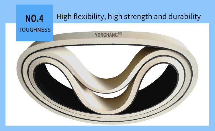 Best Wear-resistant Rubbe Flat Belt for Bamboo Chopsticks Making Machine Supplier 5