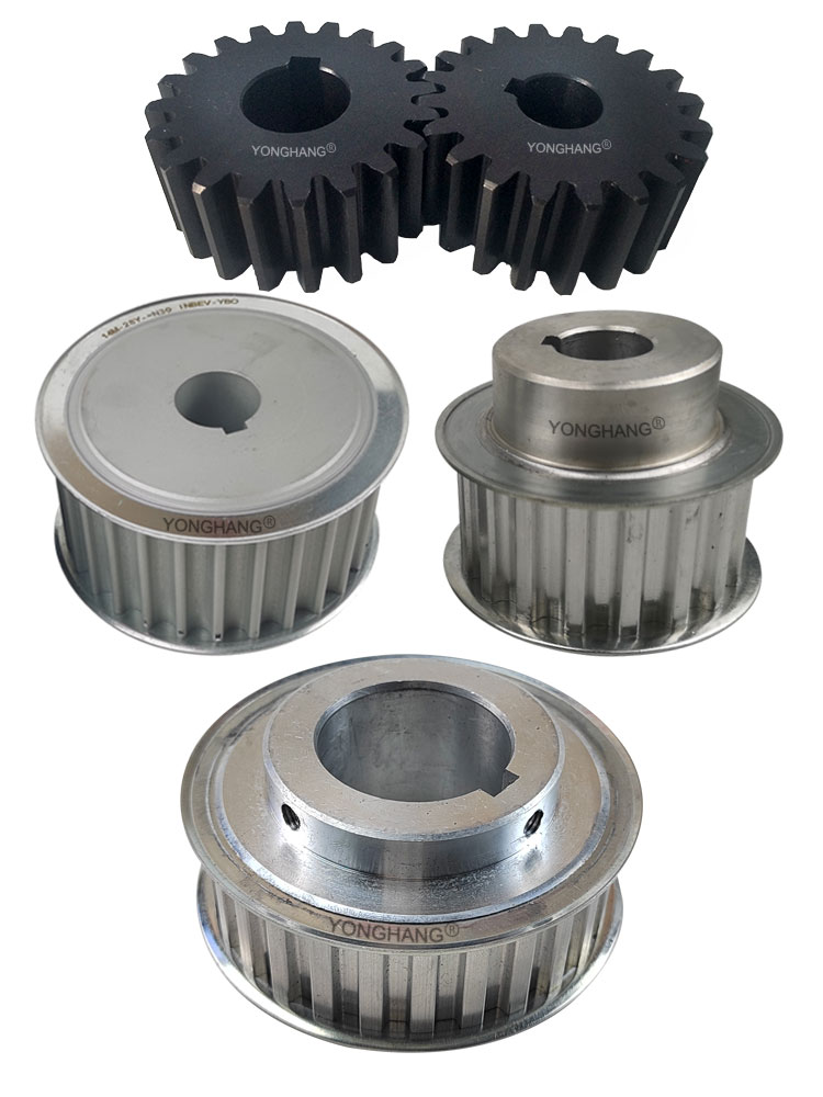 Synchronous belt wheel Timing Belt Pulley steel Rust resistant black and blue 16