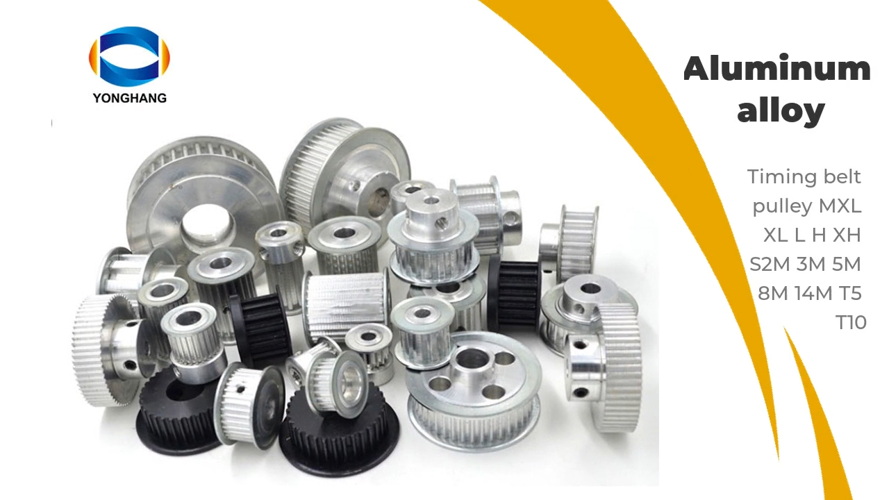 Synchronous belt wheel Timing Belt Pulley steel Rust resistant black and blue 3