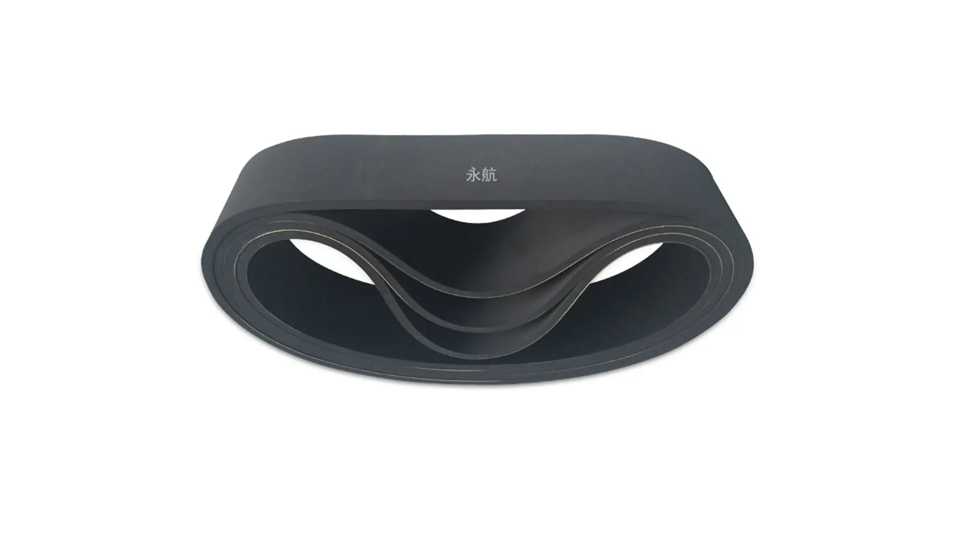 Rubber flat belt for paper tube winding 1