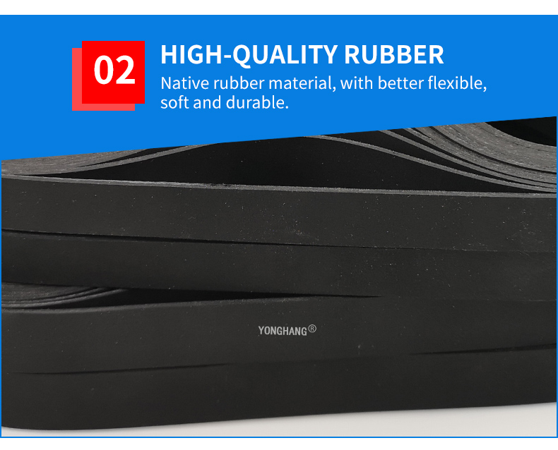 Best YONGHANGBELT atm rubber endless flat belt transport belts Supplier 6