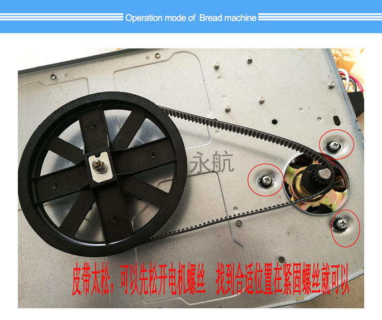 XBM1038 bread machine belt