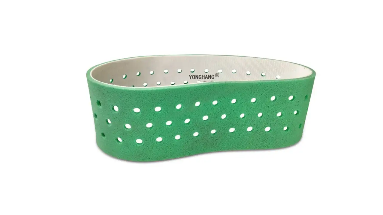 Green Coated Foam Labeling Machine Belts 1