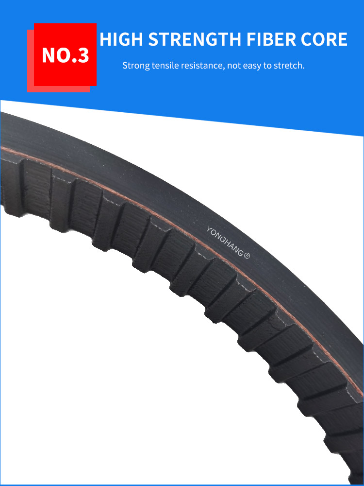 rubber synchronous drive belt with coated for pipe bending machine 9