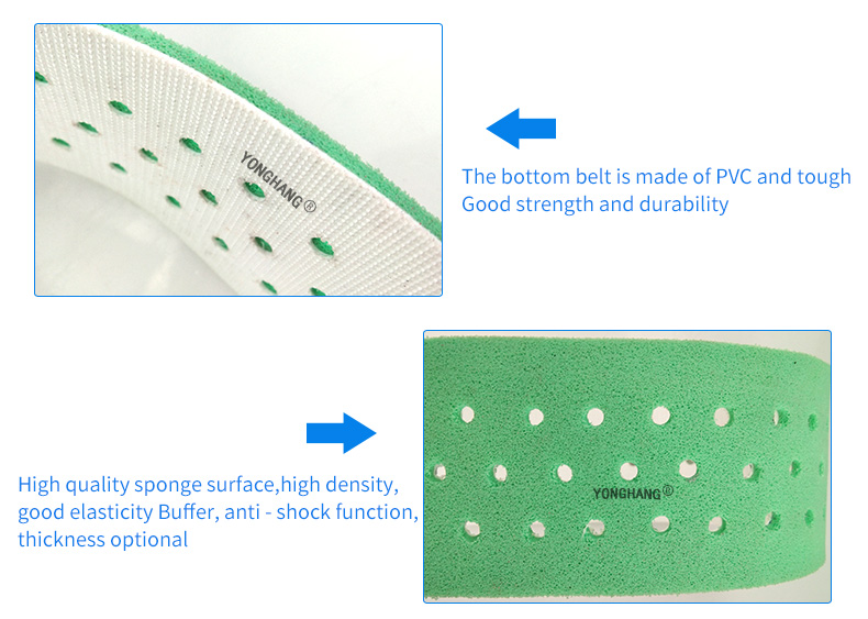 Green Coated Foam Labeling Machine Belts 4