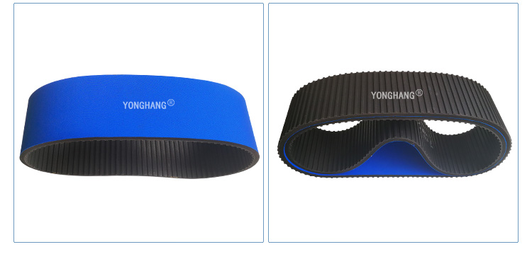 Sponge Coated Timing belt Massage belt with blue cover for sticker labelling machine 9