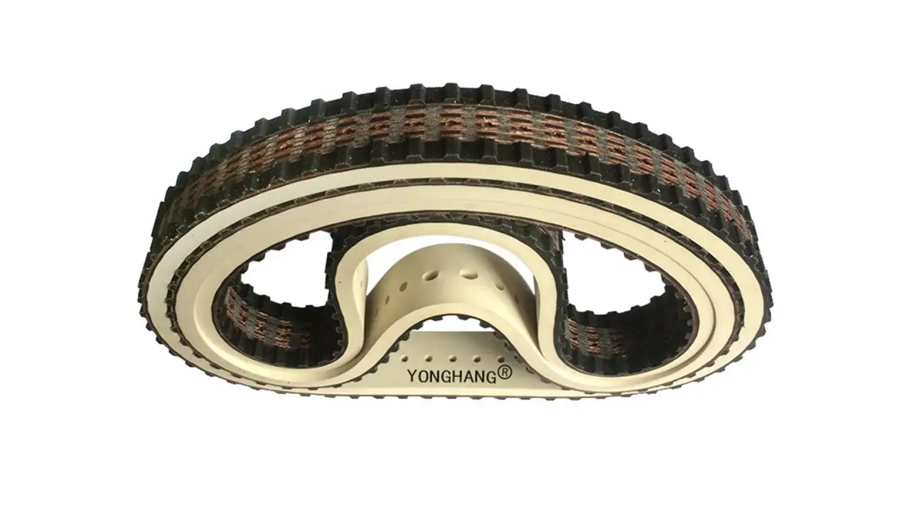 YONGHANG seamless lndustrial endless covered vacuum pulling down timing belts 1