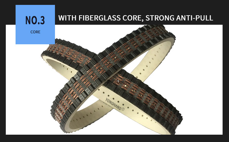 YONGHANG seamless lndustrial endless covered vacuum pulling down timing belts 5