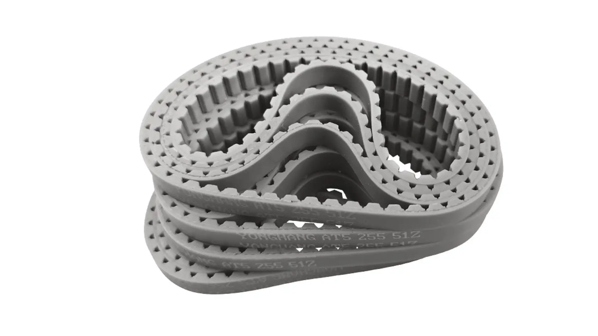 AT5 grey polyurethane (pu)endless timing belt 1