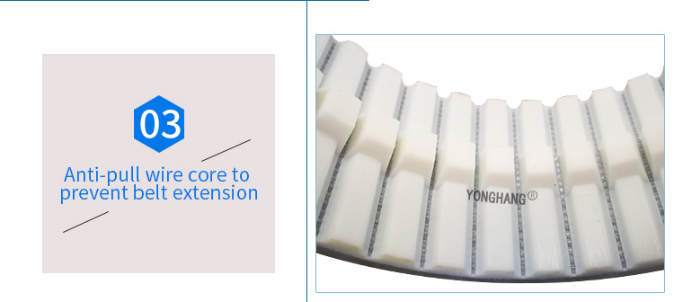 ATK10 tracking  guides open endless pu timing belts 6