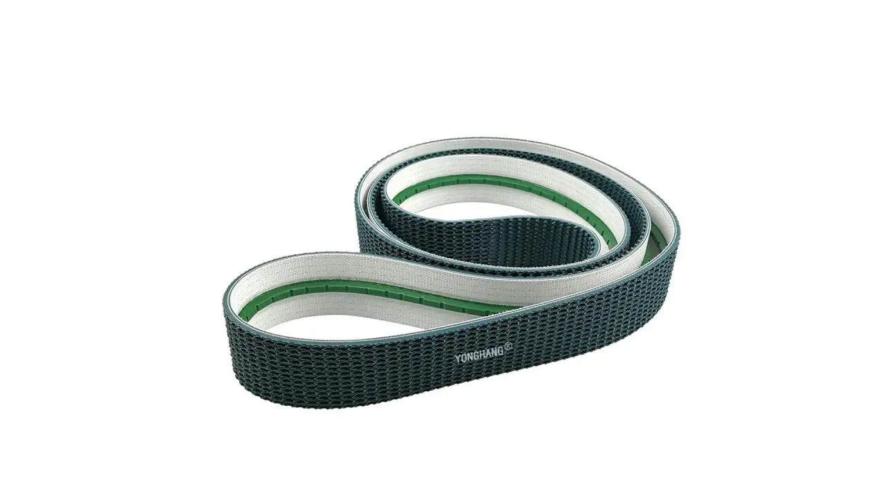 High Friction Pvc Rubber Grass Pattern Rough Top Conveyor Belt With Guide Bar 1