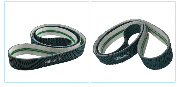 High Friction Pvc Rubber Grass Pattern Rough Top Conveyor Belt With Guide Bar 8