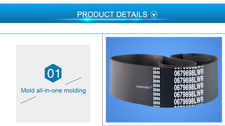 YONGHANG  atm currency cassette belt atm parts transport belt ncr atm belt 2