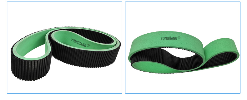 Green Foam Timing Belt for labeling machine 10