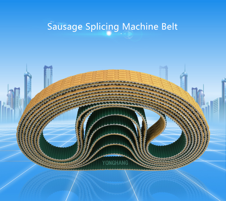 T5-510/T5-840+paz FDA Food Industry Sausage cutting machines Timing Belts Sausage Feeder Belts 4