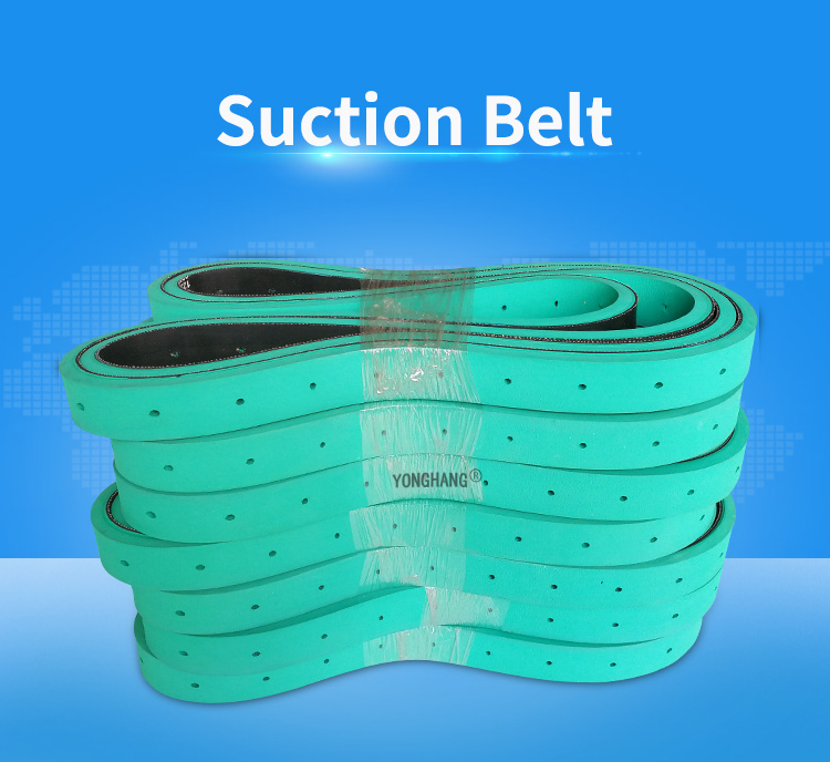 Rubber Belt for Paper Mounting Machine With Green Coatings 2
