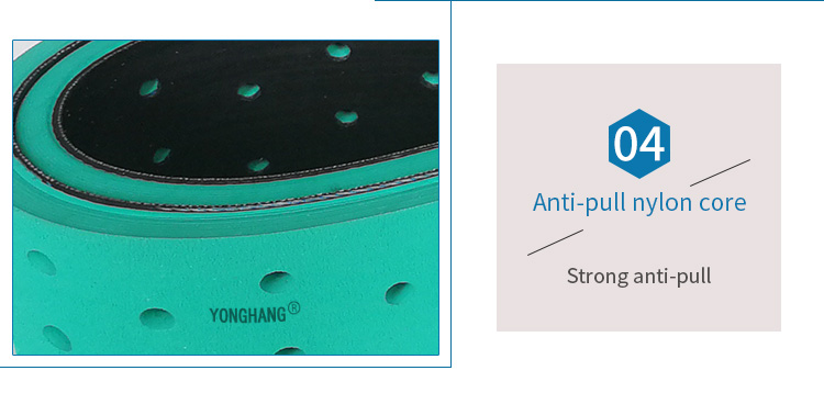 Rubber Belt for Paper Mounting Machine With Green Coatings 7