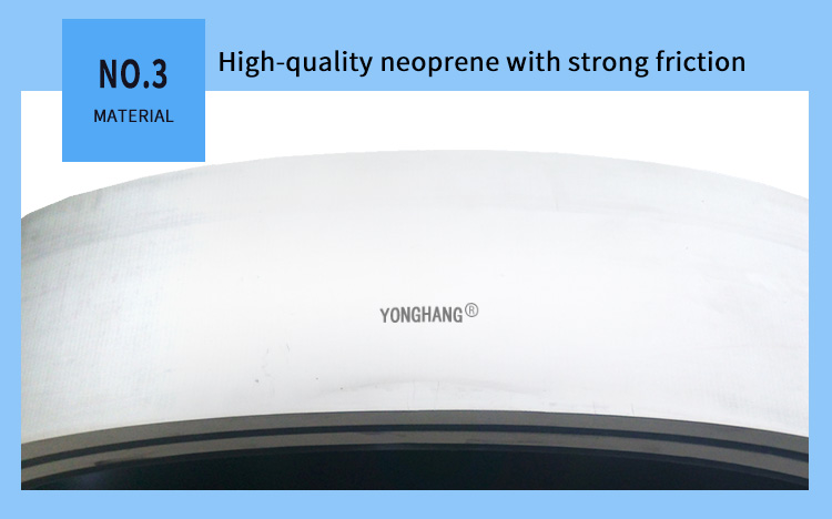 YONGHANG Custom  multi V Belts coated belting for power wire extruder equipment 5