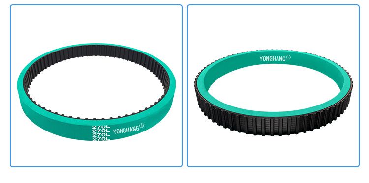 Best Food Packing VFFS Industrial Hight Wear-resisting Coating T10 timing belt Factory Price 7