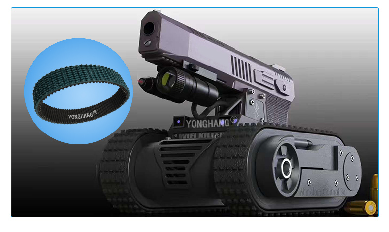 Yonghangbelt Custom Seamless Rubber belt tracks robot drive belt 11