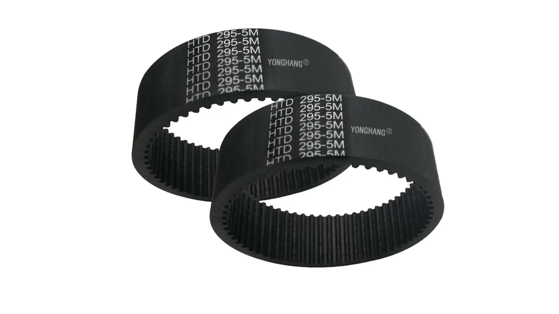 HTD5M teeth type  black rubber coating timing belt wire stripper toothed replacement belt 1