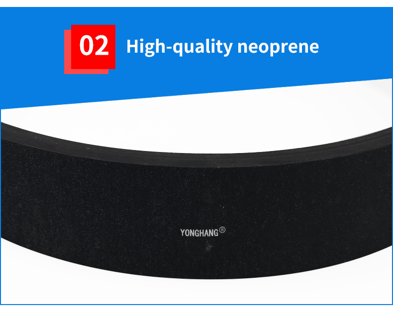 YONGHANG Rubber Flat Belts for Fiber Optic Cable Puller 3