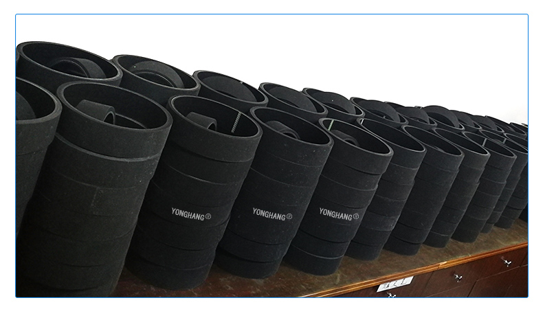 YONGHANG Rubber Flat Belts for Fiber Optic Cable Puller 6