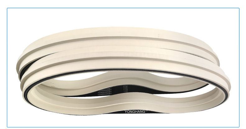 High temperature resistant wear-resisting rubber coating belt for cap closure machine 5