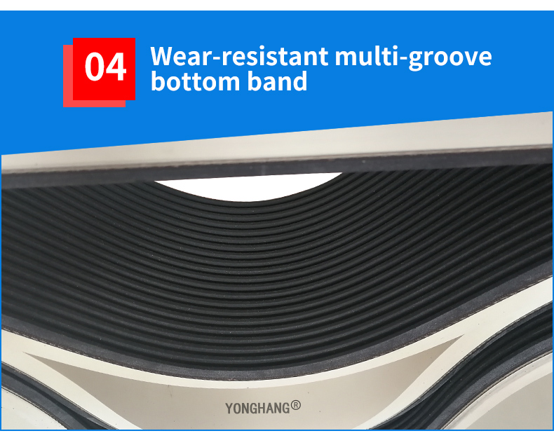 YONGHANG industrial extrusion Belting caterpillar haul off belts 7