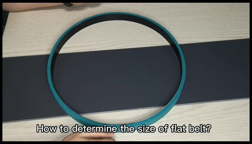 How to measure the size of glue folder machine belt? 1