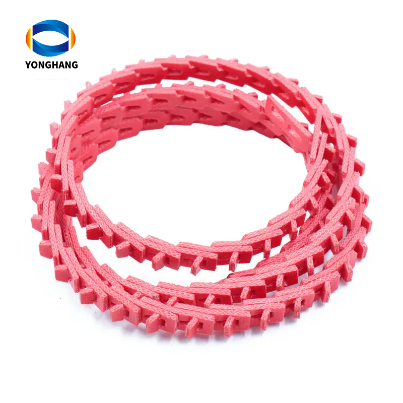 Take a look at the product advantages of twist link v belts made by yonghang company 1