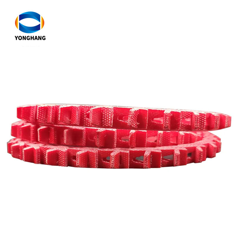 Take a look at the product advantages of twist link v belts made by yonghang company 2