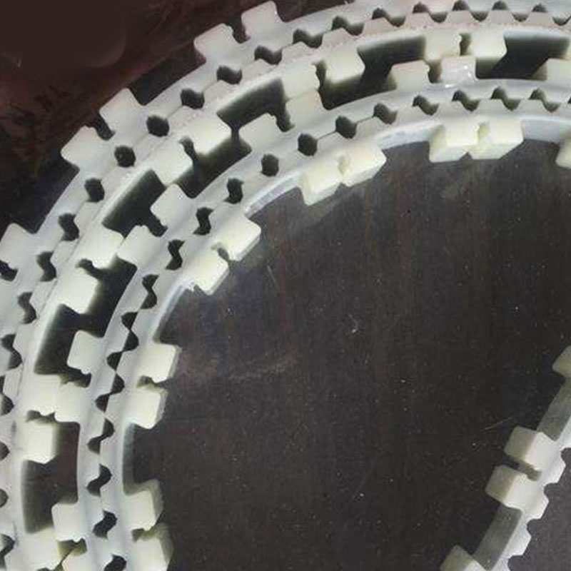 customize textile carding machine belts c50c51c60c70 timing belt with cleats 8