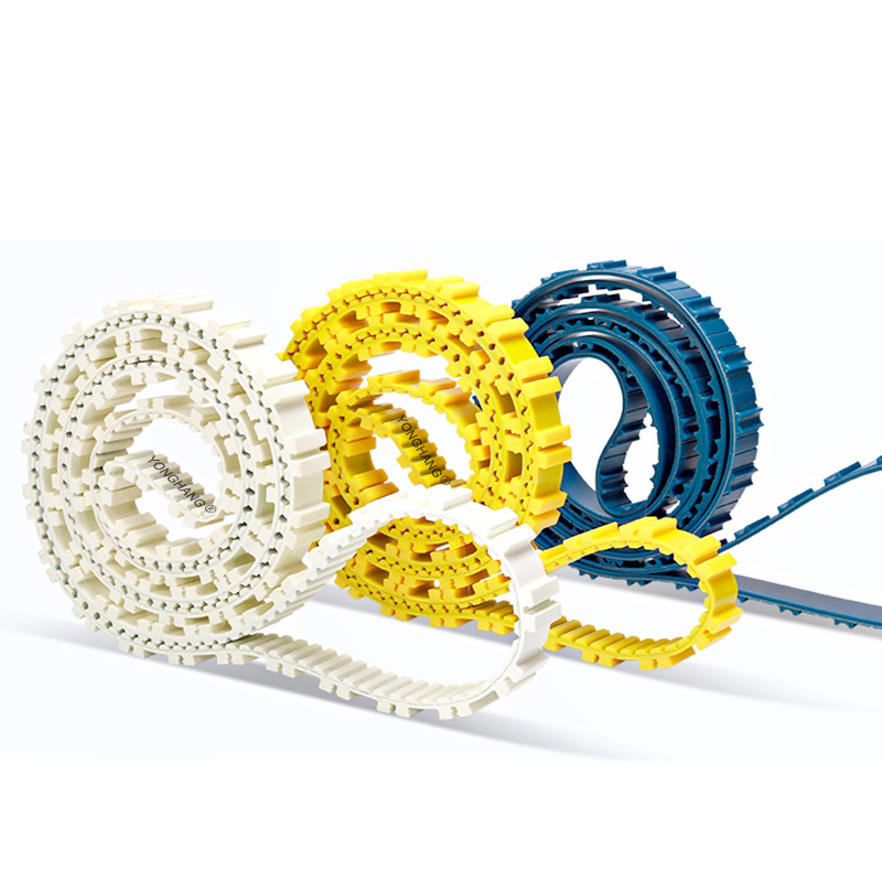 customize textile carding machine belts c50c51c60c70 timing belt with cleats 1