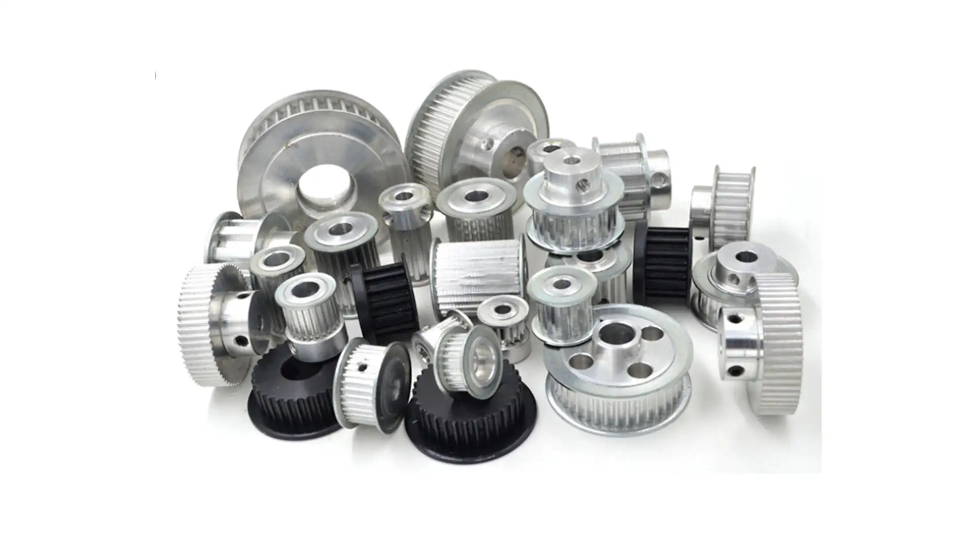 Different materials of the Timing belt pulley 1