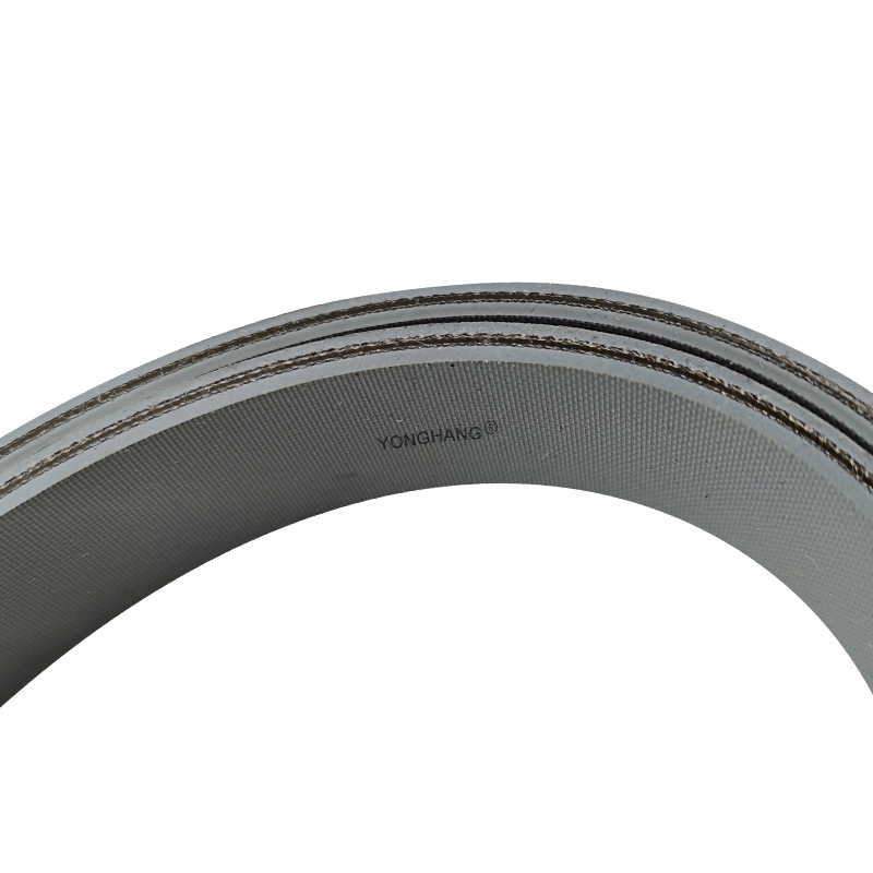 About the automatic folding clothes packing machine polyamide flat belt material produced by Yonghangbelt! 1