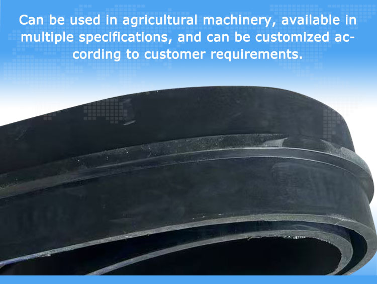 Quality rubber belts for flax harvester | Yonghang 10