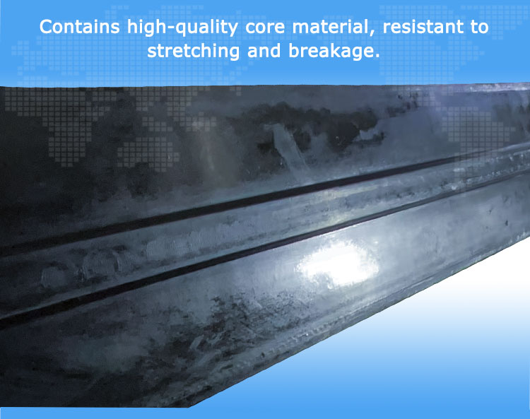 Quality rubber belts for flax harvester | Yonghang 9