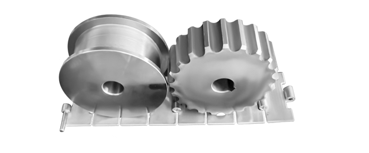 Correntes Flat Top em aço inoxidável 812 802 881, passo 38,1 mm 13