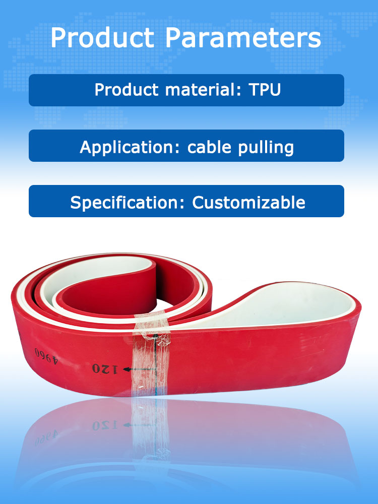TPU NEW Material Haul Off TQD Extrusion Puller Belts 9