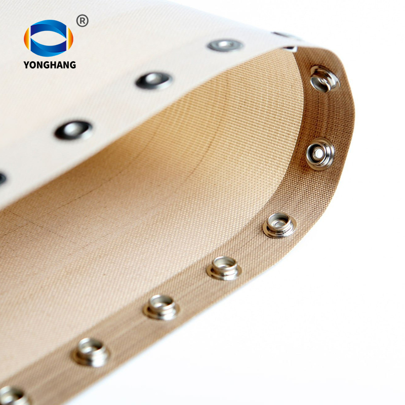 Teflon belt with rivet for Soft tissue paper packaging Sealing machine 8