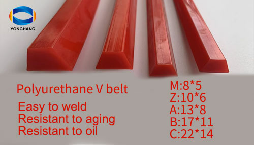  PU V belt manufacturers From China | Yonghang 