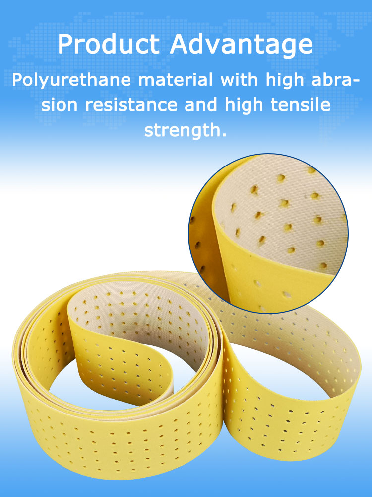 MBO Folding Machine Parts 0106929 2425-50-1 Yellow PU Flat Belts MBO Folding machine belts 10
